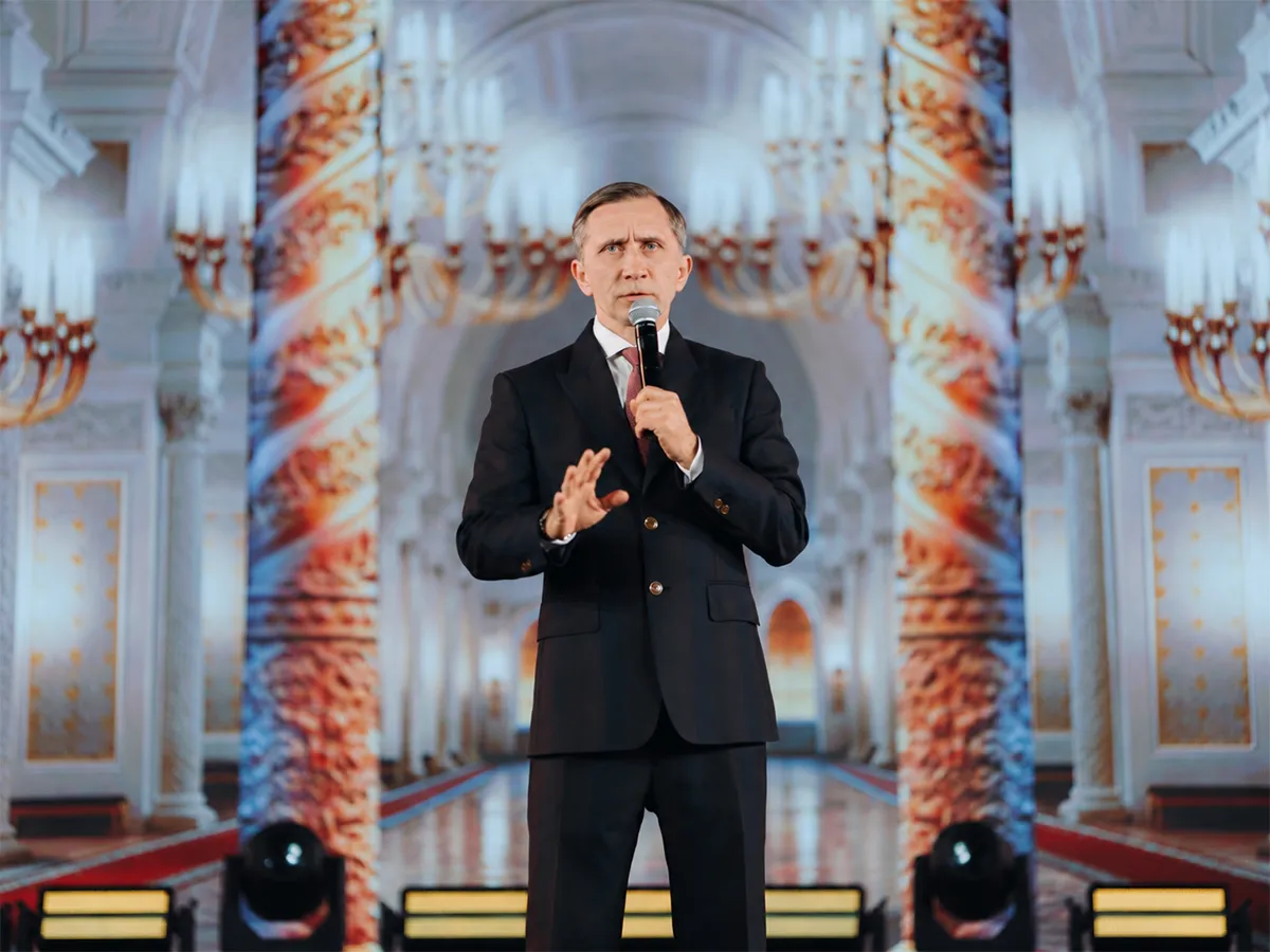 Дмитрий Грачев на вечере в Музее этнографии
